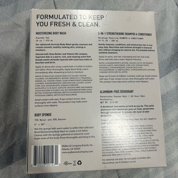 BEVEL Men’s Gift Set - Picture 2 of 2